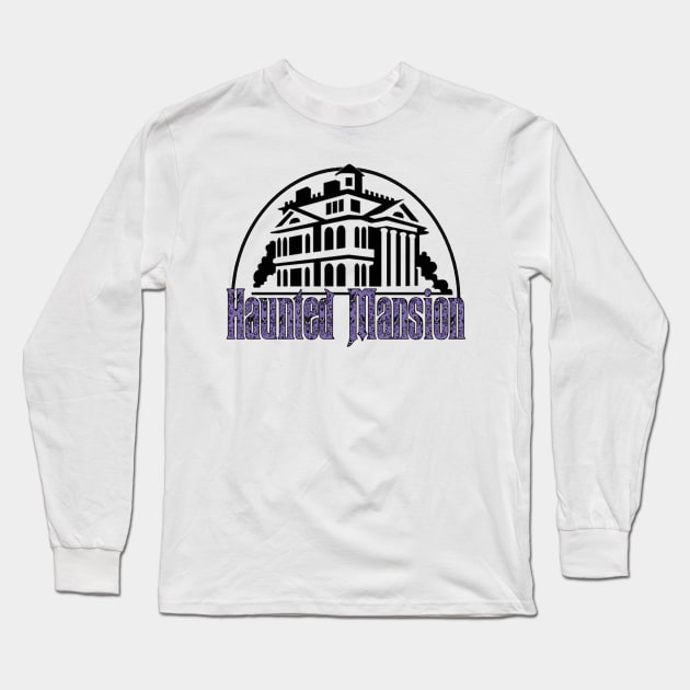 Haunted Mansion Long Sleeve T-Shirt by The Magic Box Co.